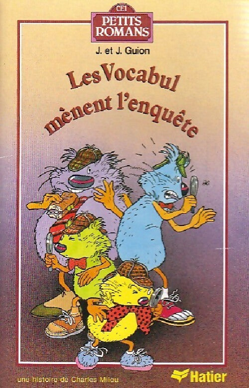 Les Vocabul mènent l'enquête - Charles Milou - Livre