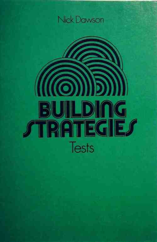 Building Strategies Tests - Nick Dawson - Livre
