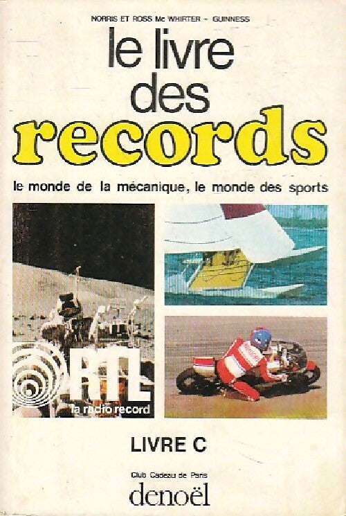 Le livre des records Livre C - Norris McWhirter - Livre