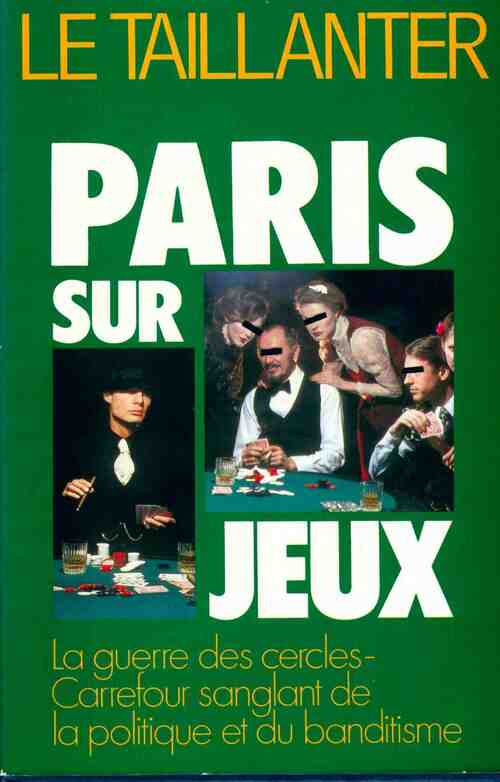 Paris-sur-jeux - Roger Le Taillanter - Livre