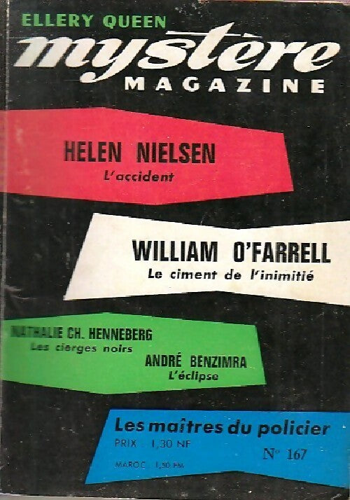 Mystère magazine n°167 - Collectif - Livre