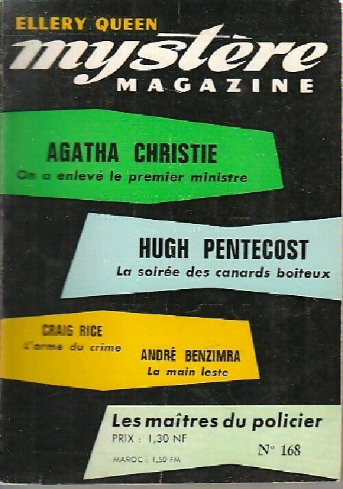 Mystère magazine n°168 - Collectif - Livre