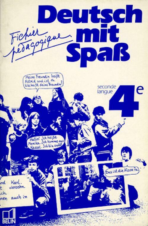 Detusch mit spaß 4e. Livret pédagogique - Collectif - Livre