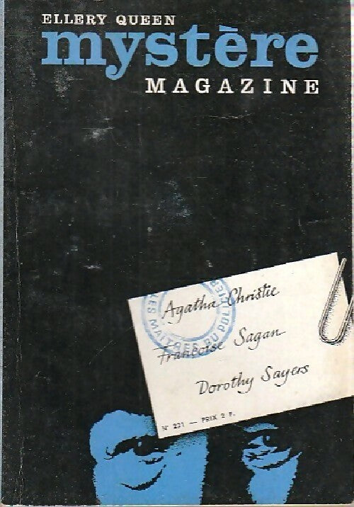 Mystère magazine n°221 - Collectif - Livre
