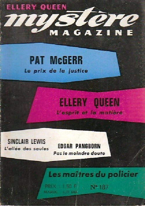 Mystère magazine n°187 - Collectif - Livre