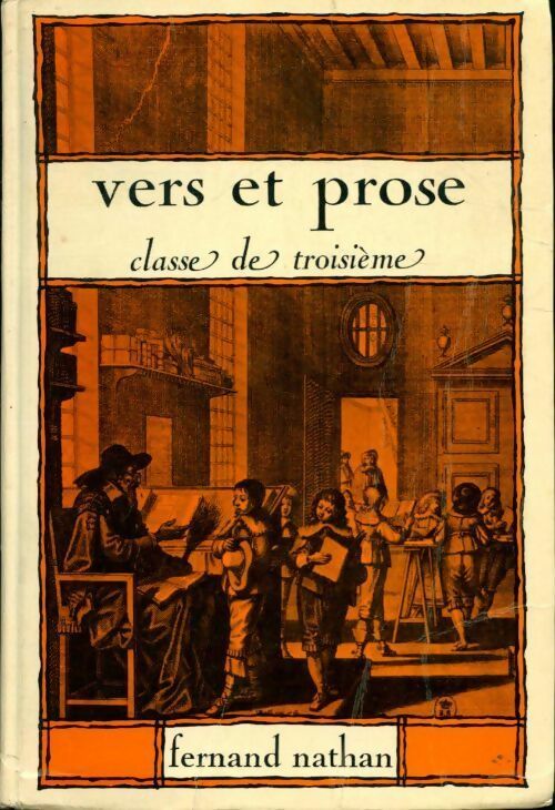 Vers et prose 3e - Collectif - Livre