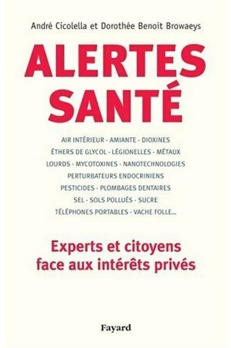 Alertes santé - André Cicolella - Livre