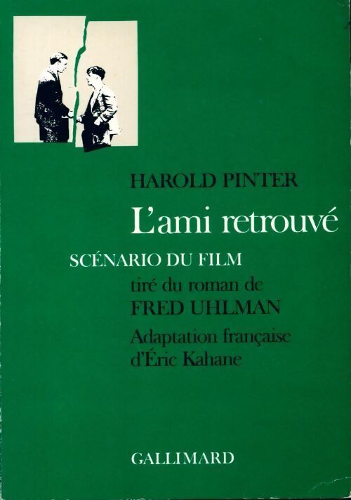 L'ami retrouvé - Harold Pinter - Livre