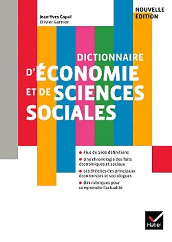 Dictionnaire d'économie et de sciences sociales - Collectif - Livre