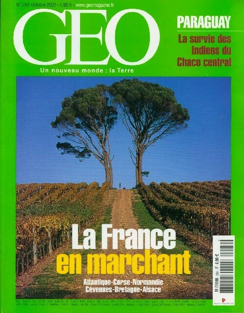 Géo n°284 : La France en marchant - Collectif - Livre