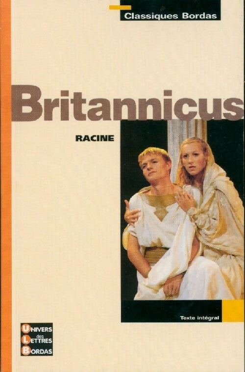 Britannicus - Jean Racine, Racine - Livre