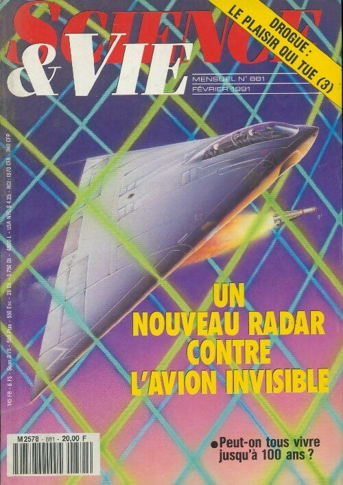 Science & vie n°881 : Un nouveau radar contre l'avion invisible - Collectif - Livre