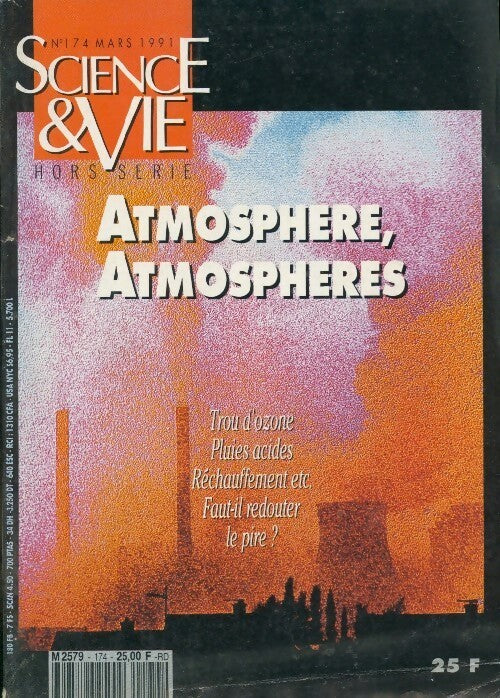 Science & vie hors-série n°174 : Atmosphère, atmosphères - Collectif - Livre