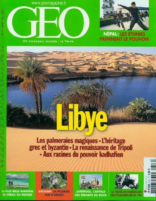 Géo n°347 : Libye - Collectif - Livre