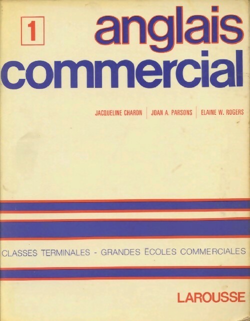 Anglais commercial Tome I - Jacqueline Charon - Livre