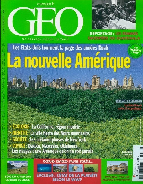 Géo n°356 : La nouvelle Amérique - Collectif - Livre