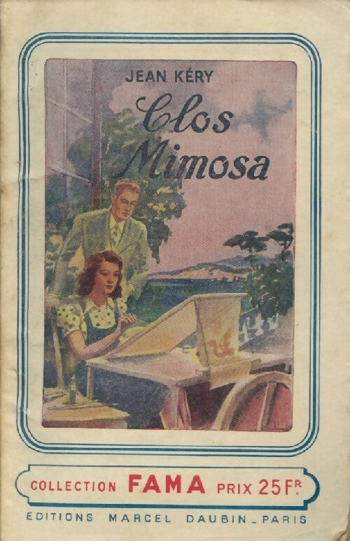 Clos Mimosa - Jean Kéry - Livre