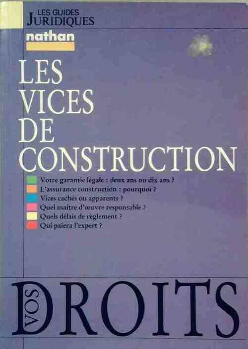 Les vices de construction - Michel Ravelet - Livre