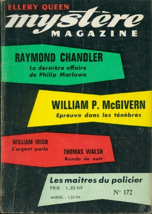 Mystère magazine n°172 - Collectif - Livre