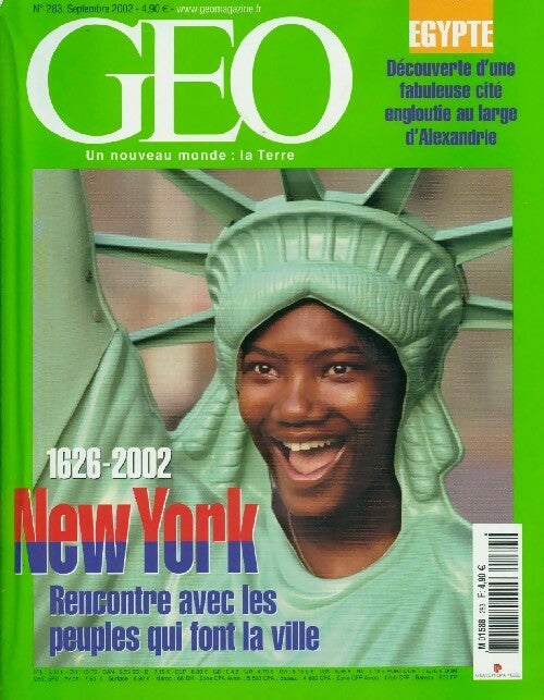 Géo n°283 : New York. Rencontre avec les peuples qui font la ville - Collectif - Livre
