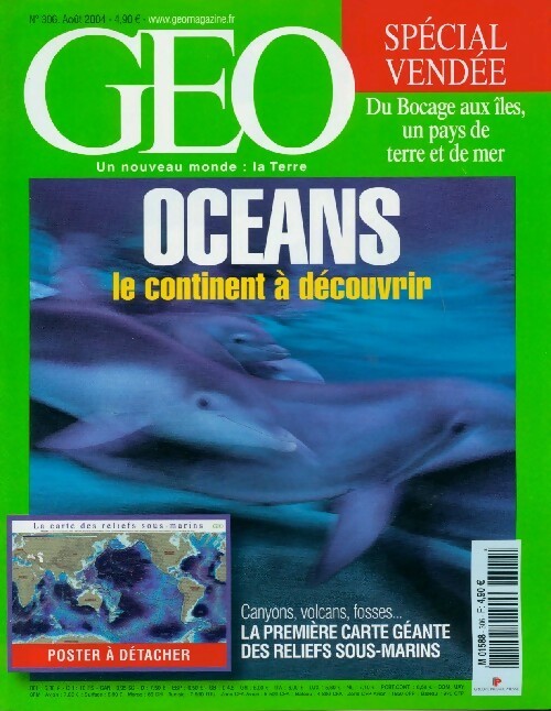 Géo n°306 : Océans, le continent à découvrir - Collectif - Livre
