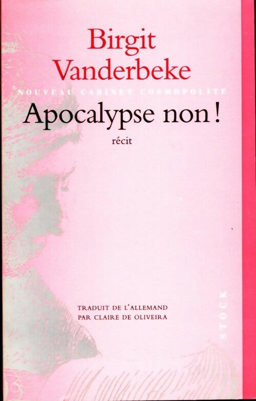 Apocalypse non ! - Birgit Vanderbeke - Livre