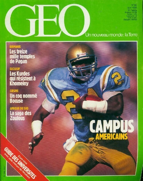 Géo n°88 : Campus américains - Collectif - Livre