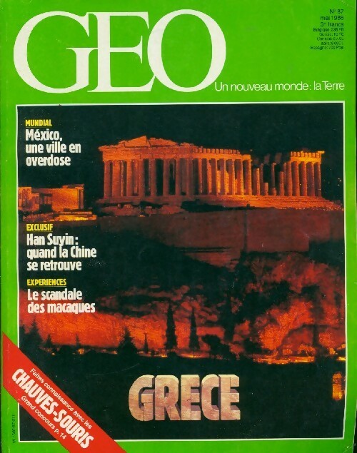 Géo n°87 : Grèce - Collectif - Livre