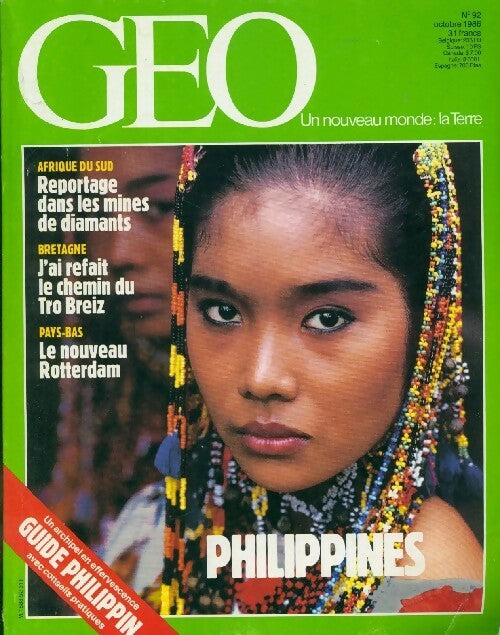 Géo n°92 : Philippines - Collectif - Livre