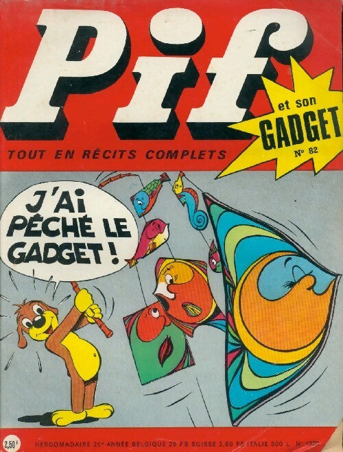 Pif Gadget n°82 - Pif n°1320 - Collectif - Livre