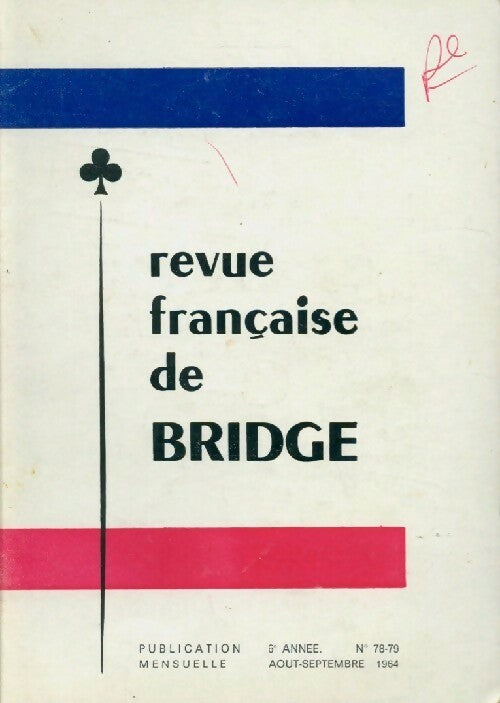 Revue française de bridge n°78 - Collectif - Livre