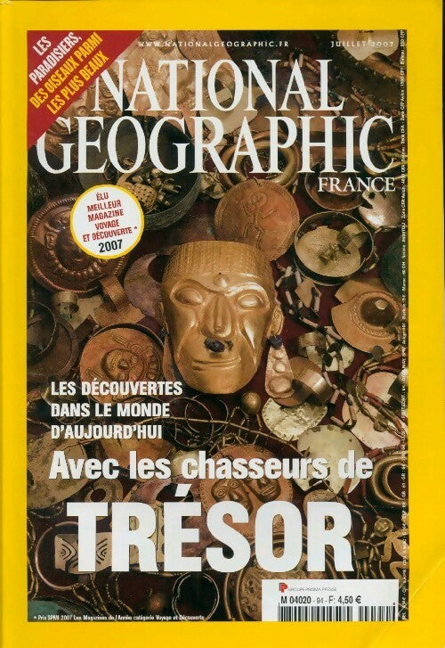 National Geographic n°94 : Avec les chasseurs de trésors - Collectif - Livre