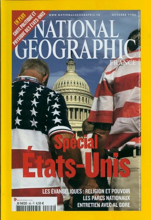 National Geographic n°85 : Spécial Etats-Unis - Collectif - Livre