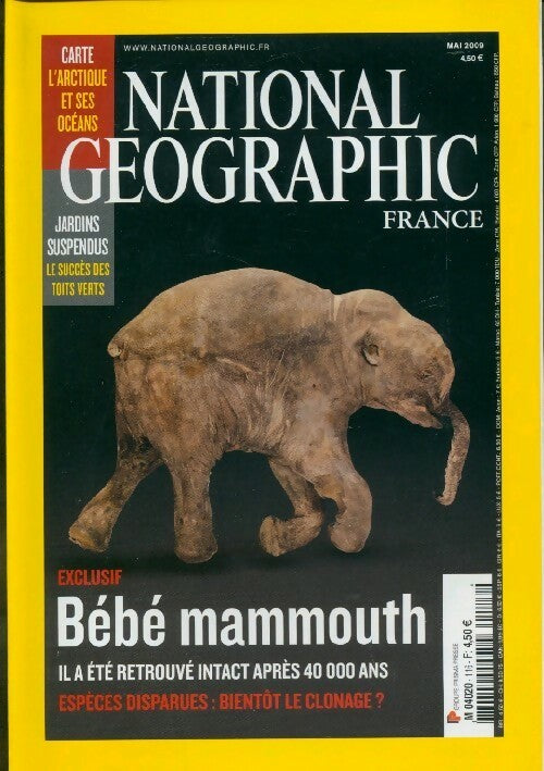 National Geographic n°116 : Bébé mammouth - Collectif - Livre