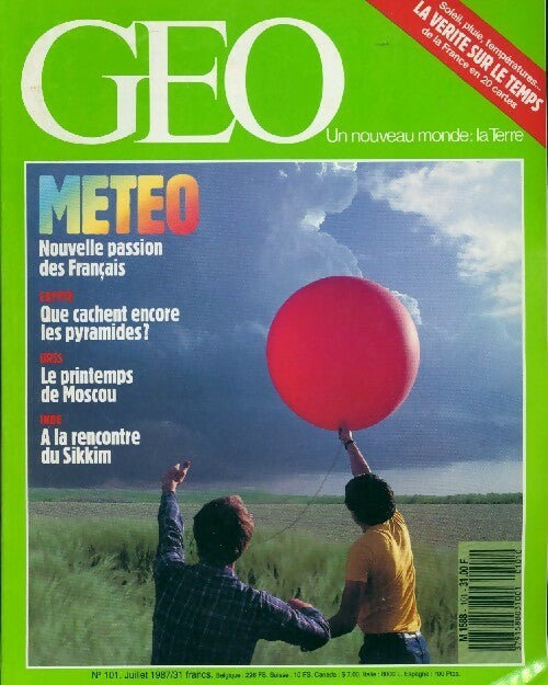 Géo n°101 : Météo - Collectif - Livre