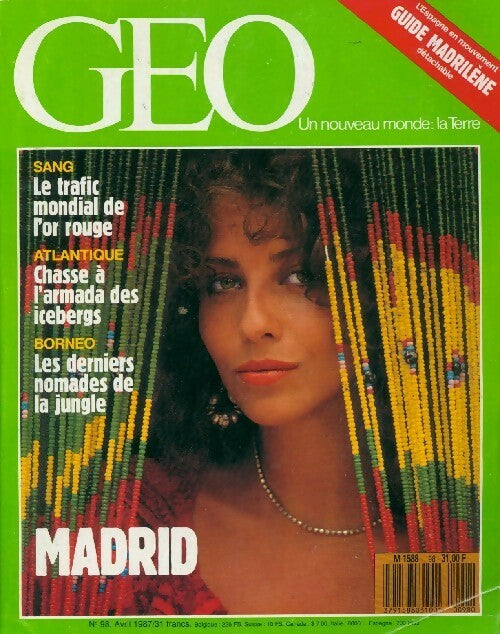 Géo n°98 : Madrid - Collectif - Livre