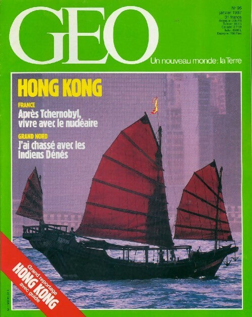 Géo n°95 : Hong Kong - Collectif - Livre