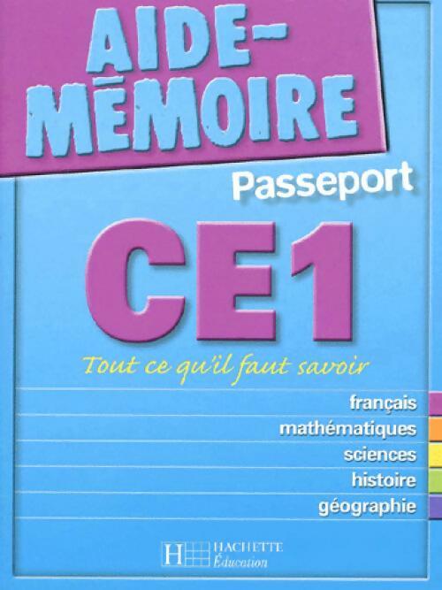 Aide-mémoire passeport CE1 - Collectif - Livre