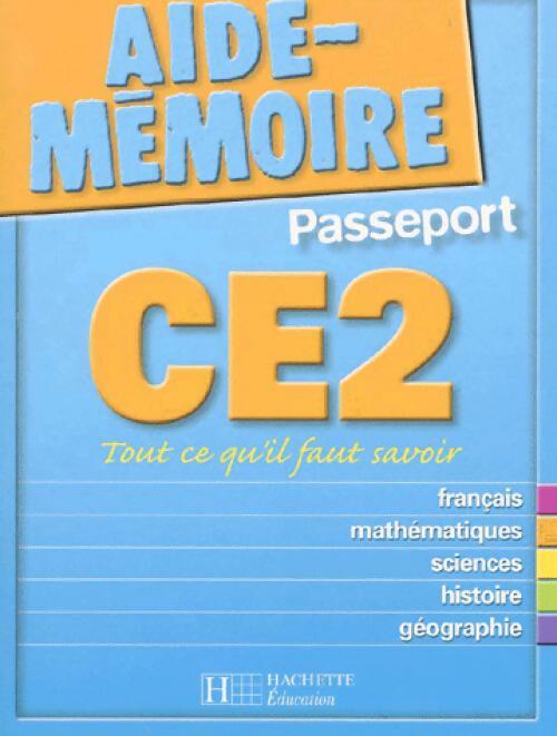 Aide-mémoire passeport CE2 - Collectif - Livre