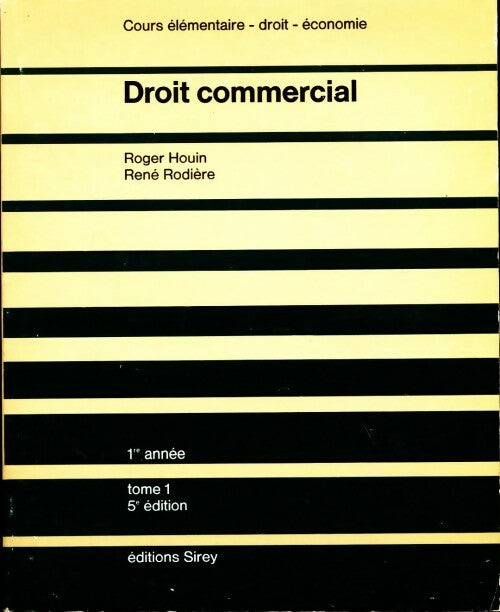 Droit commercial - Collectif - Livre