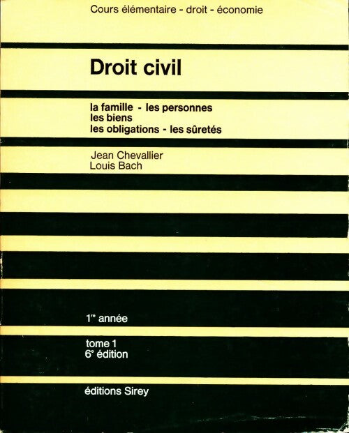 Droit civil - Collectif - Livre
