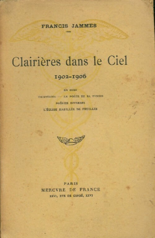 Clairières dans le ciel - André Jammes - Livre