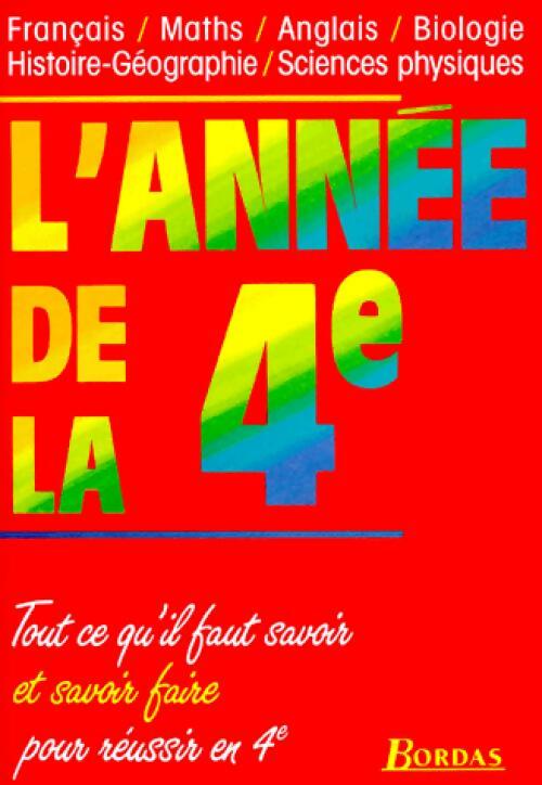 L'année de la 4e - Collectif - Livre