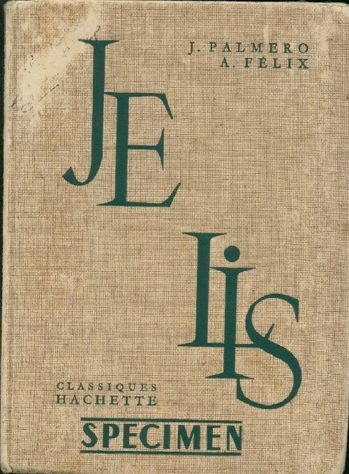Je lis - Jean Palmero - Livre
