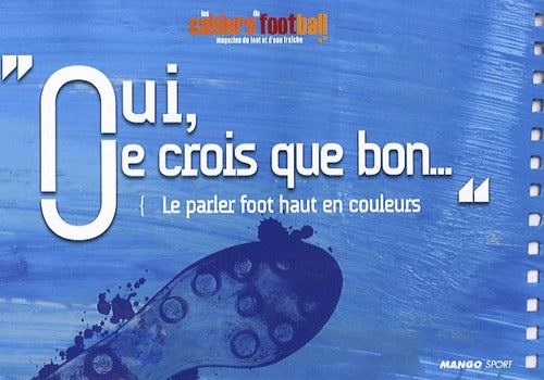 Oui, je crois que bon... Le parler foot haut en couleurs - Collectif - Livre