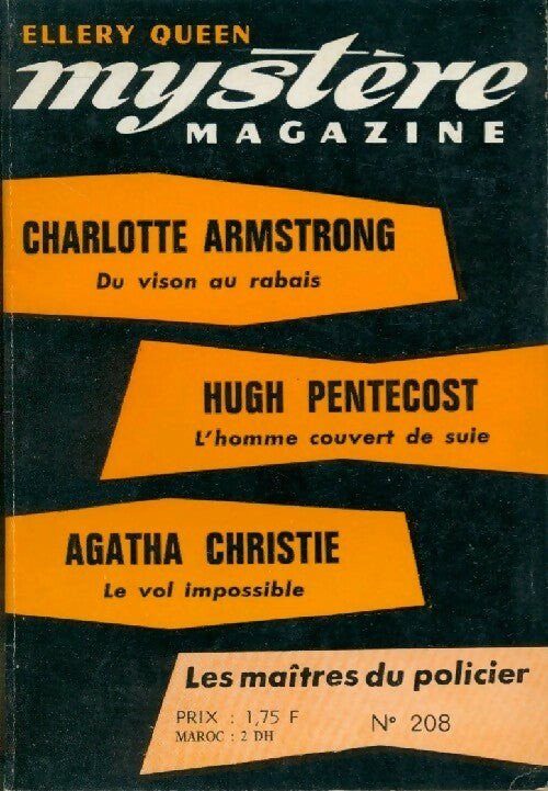 Mystère magazine n°208 - Collectif - Livre