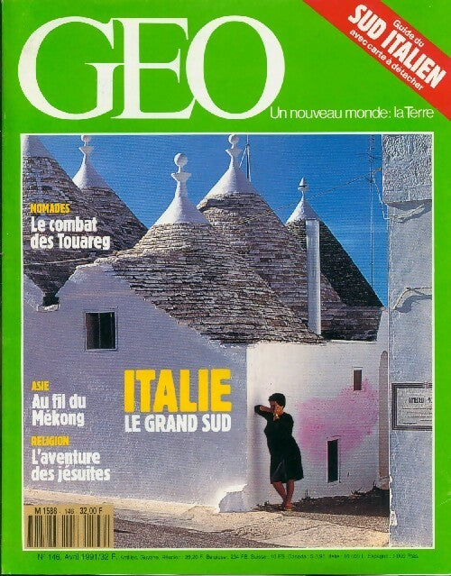 Géo n°146 : Italie, le grand sud - Collectif - Livre