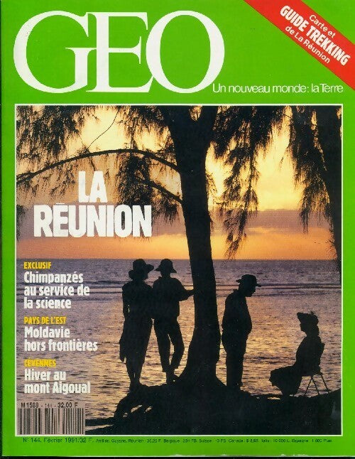 Géo n°144 : La Réunion - Collectif - Livre