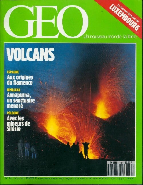 Géo n°141 : Volcans - Collectif - Livre