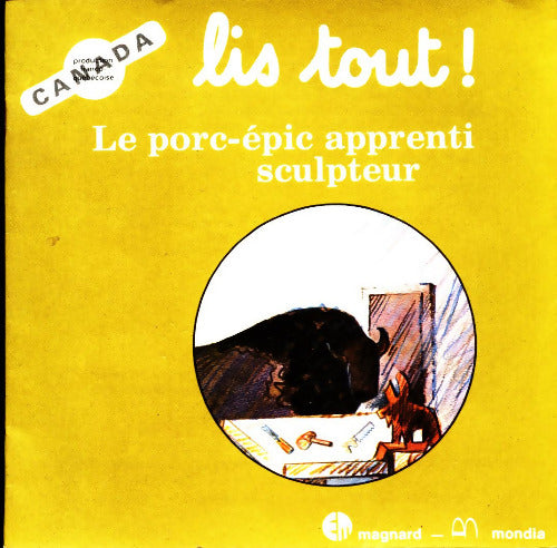 Le porc-épic apprenti sculpteur - Collectif - Livre